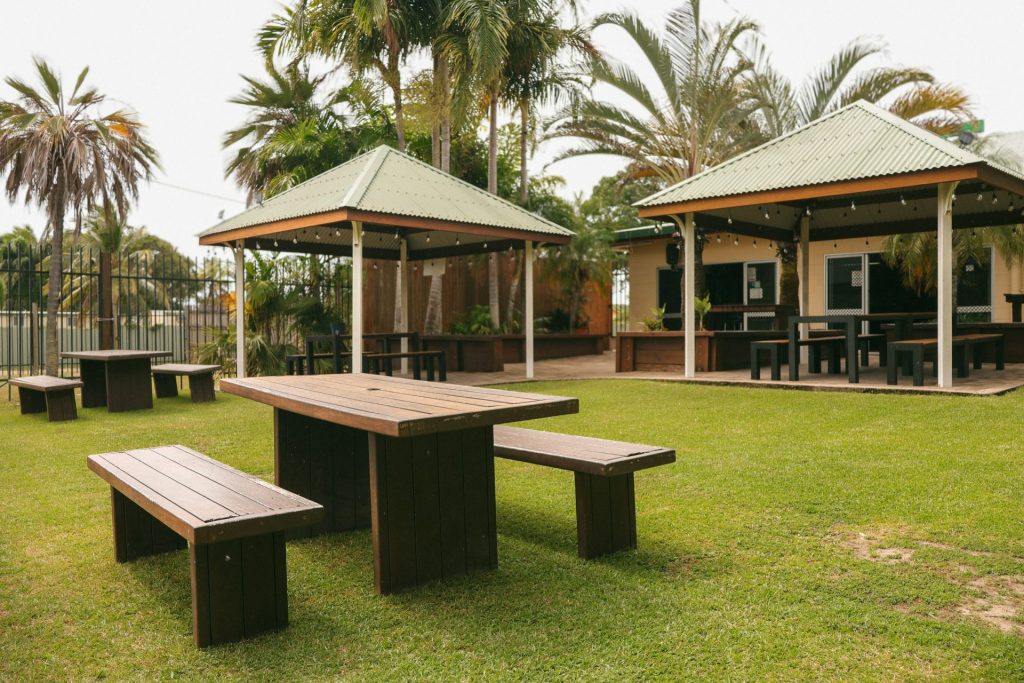 Beer garden