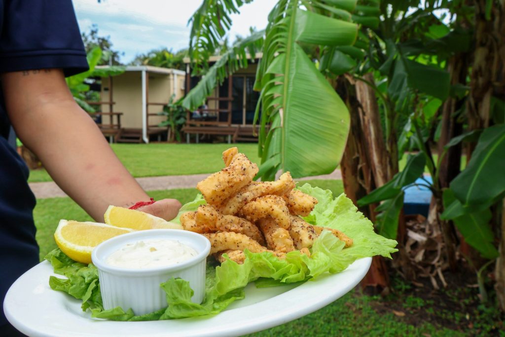 Restaurant food